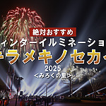 今冬一の没入感！みろくの里ウィンターイルミネーション2025！花火が一番きれいに見える場所もご紹介！